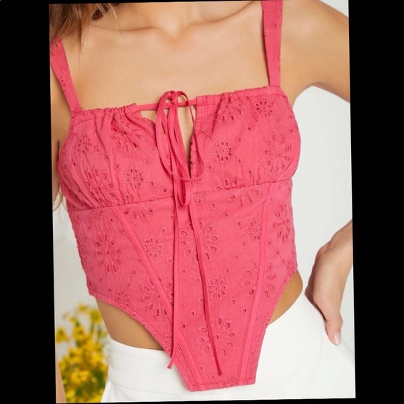 Watermelon pink/ cami top - Picture 2 of 5